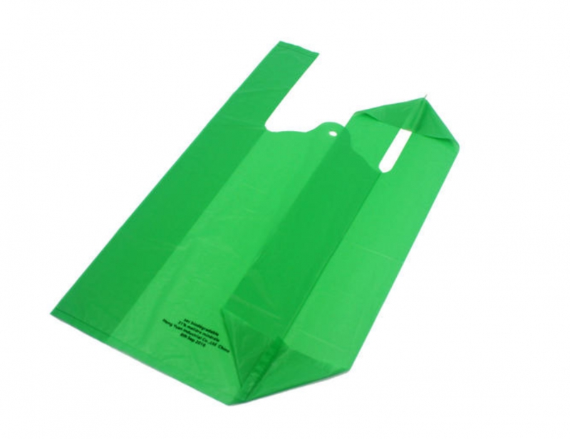 Biodegradable plastic garbage trash shopping bags