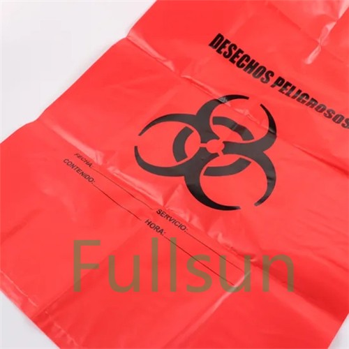 Custom Biodegradable Medical Waste Bags Hospital Garbage Bags Compostable