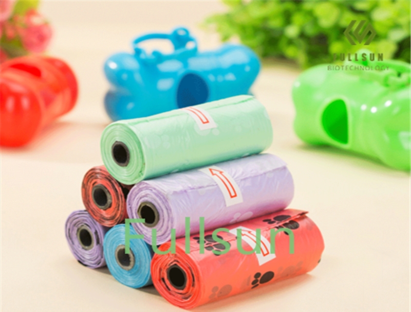 100% Biodegradable pet product bag Compostable Poop Bag Plastic Pet garbage Bag