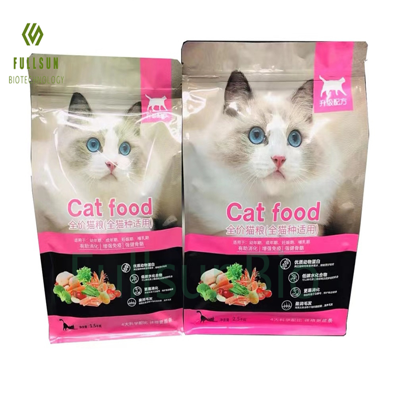 High Quality Customized Printing 100% Biodegradable Plastic Foil Zipper Lock Stand up Pouches with Zipper for Food Packing