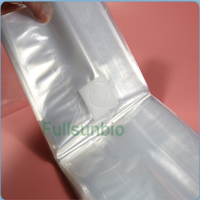 Customized Mushroom Bags 60um 80um Autoclavable 0.2 Micron Filter Breathable Grow Fungus Growing Substrate Bags