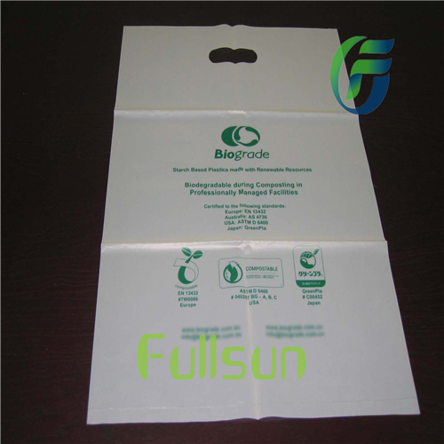 Custom Biodegradable shopping Plastic Bags