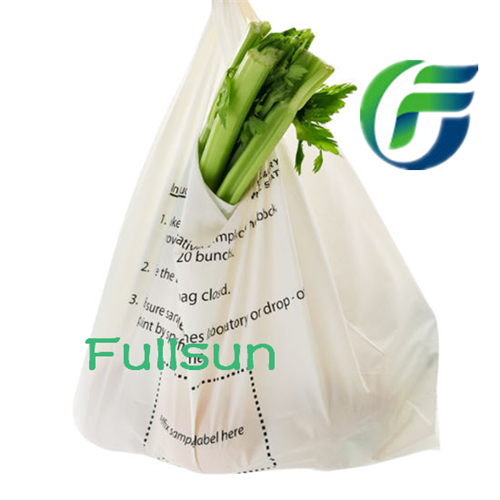 Biodegradable Plastic food Retail Bags