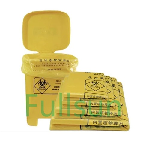 Biodegradable hospital biohazard medical waste garbage bag Compostable